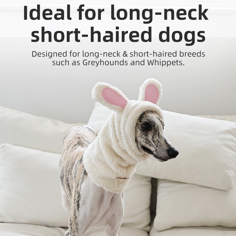 Doglemi Bequeme Passform Halloween Weihnachten Verstellbare Dichtheit Neues Design Haustier-Fleece-Kapuzenschal für den Außenbereich Heimtierbedarf