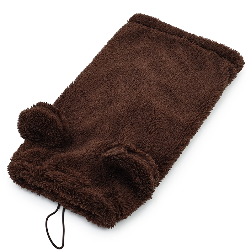 Doglemi Bequeme Passform Halloween Weihnachten Verstellbare Dichtheit Neues Design Haustier-Fleece-Kapuzenschal für den Außenbereich Heimtierbedarf