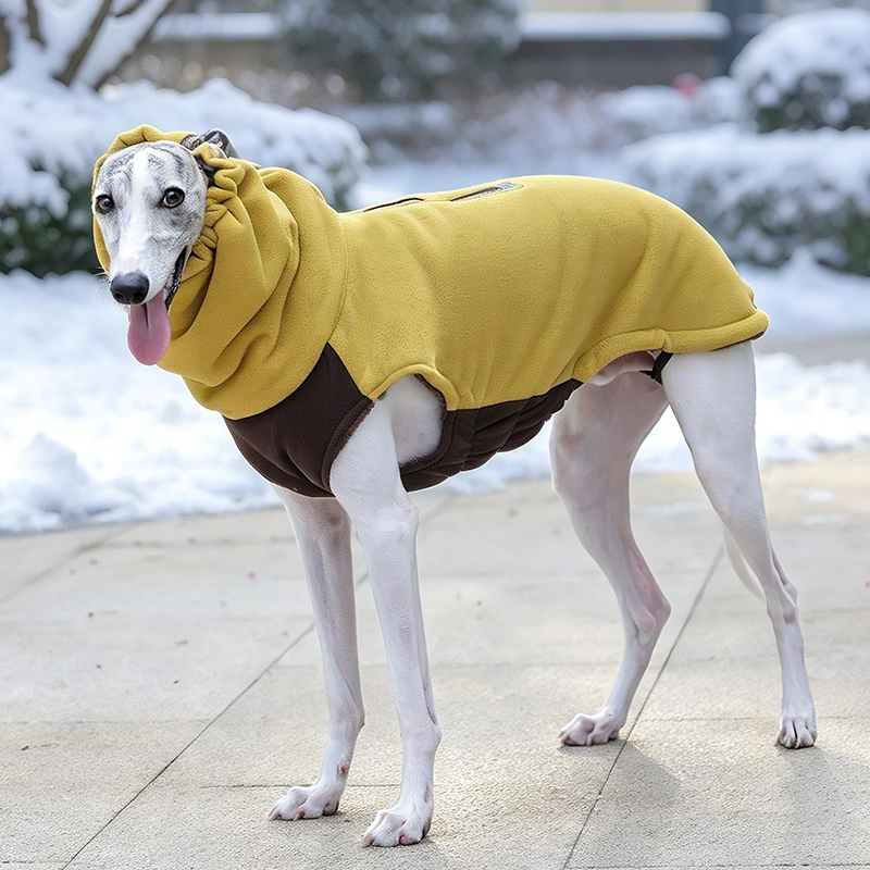 Strapazierfähige Hundekleidung, Wintermantel für Hunde, warm, mit Fleece gefüttert, nachhaltige Haustierbekleidung für kleine und mittelgroße Hunde beim Spazierengehen im Freien