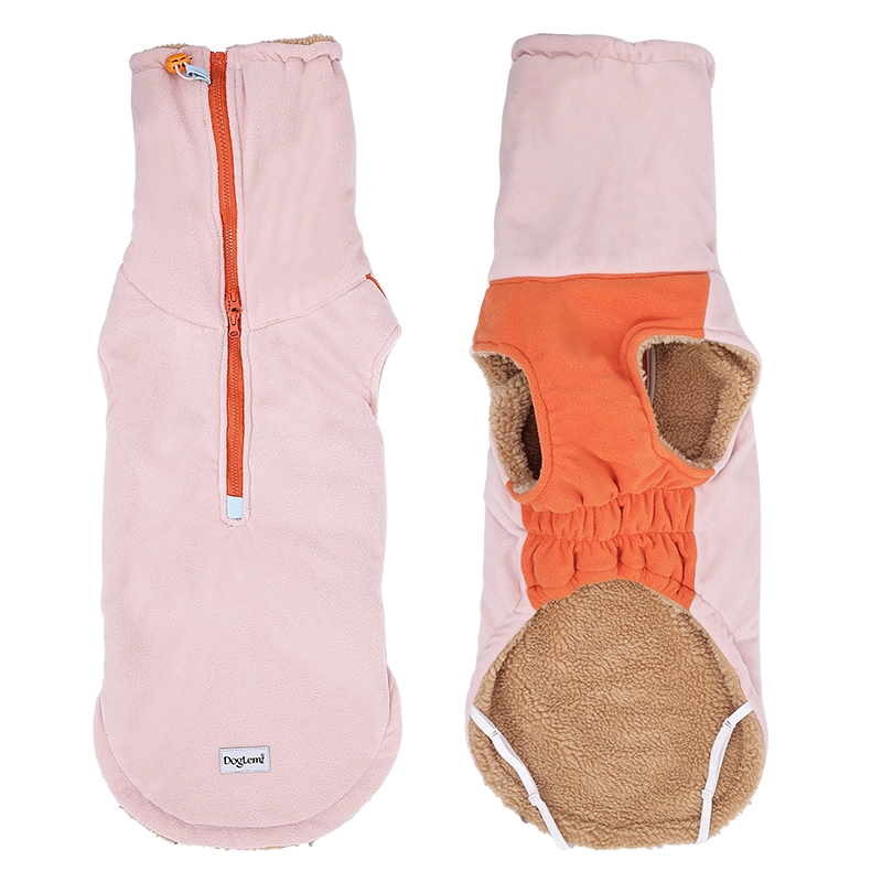 Strapazierfähige Hundekleidung, Wintermantel für Hunde, warm, mit Fleece gefüttert, nachhaltige Haustierbekleidung für kleine und mittelgroße Hunde beim Spazierengehen im Freien