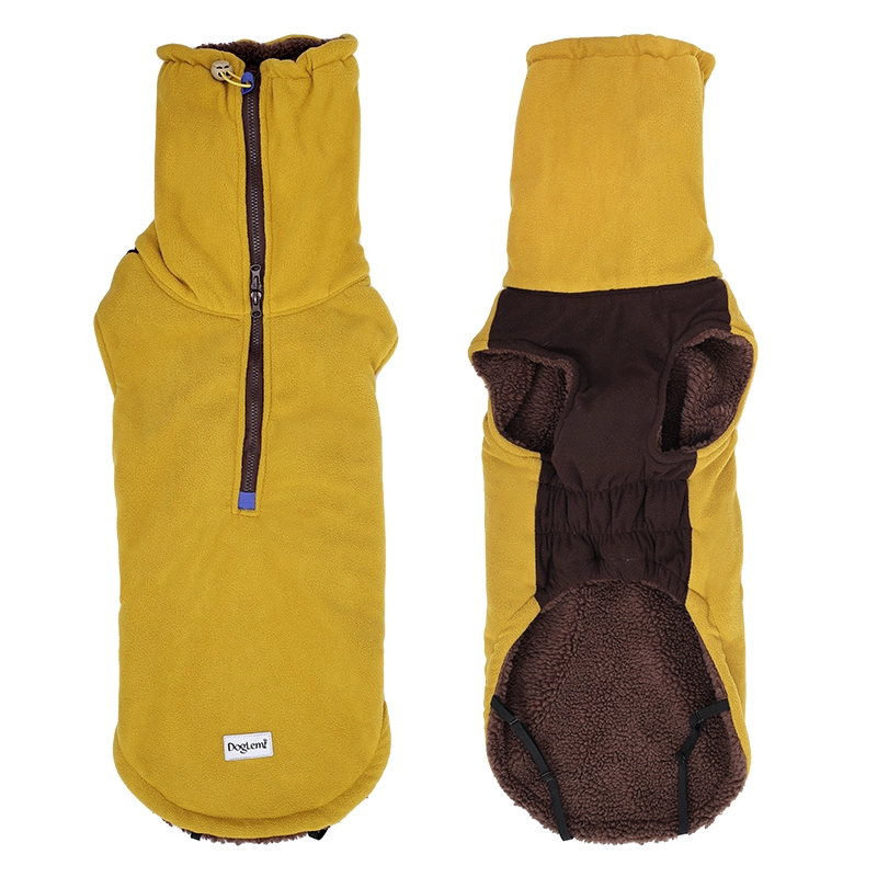 Strapazierfähige Hundekleidung, Wintermantel für Hunde, warm, mit Fleece gefüttert, nachhaltige Haustierbekleidung für kleine und mittelgroße Hunde beim Spazierengehen im Freien