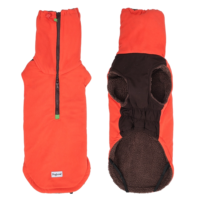 Strapazierfähige Hundekleidung, Wintermantel für Hunde, warm, mit Fleece gefüttert, nachhaltige Haustierbekleidung für kleine und mittelgroße Hunde beim Spazierengehen im Freien