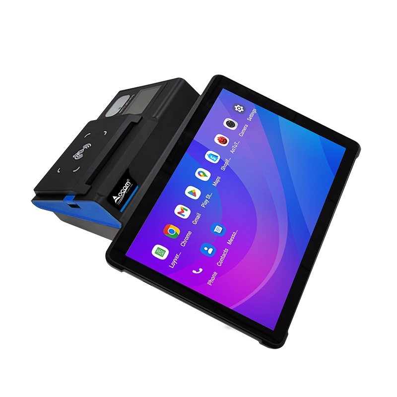 POS-T1101) 11-inch Android POS Terminal with Thermal Printer