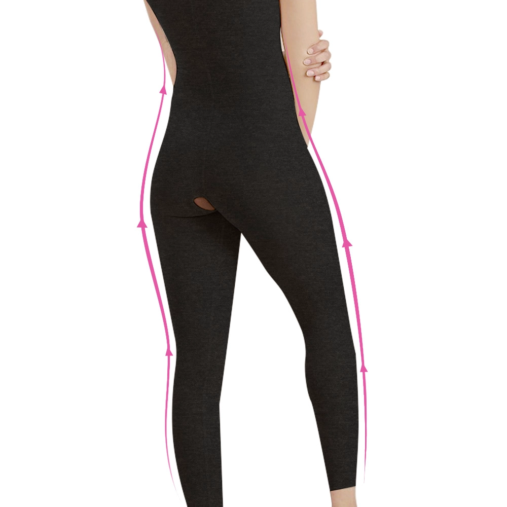 S-SHAPER Fajas Colombian Post Surgery Girdle With Long Length Compression Support Fat Transfer Surgical Shapewear On Sale