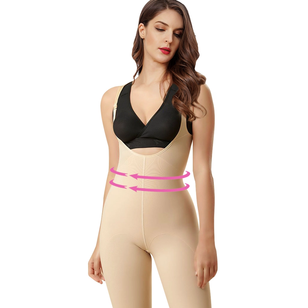 S-SHAPER Fajas Colombian Post Surgery Girdle Short length Support Fat Transfer Surgical Shapewear