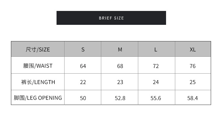 Women’s panties size