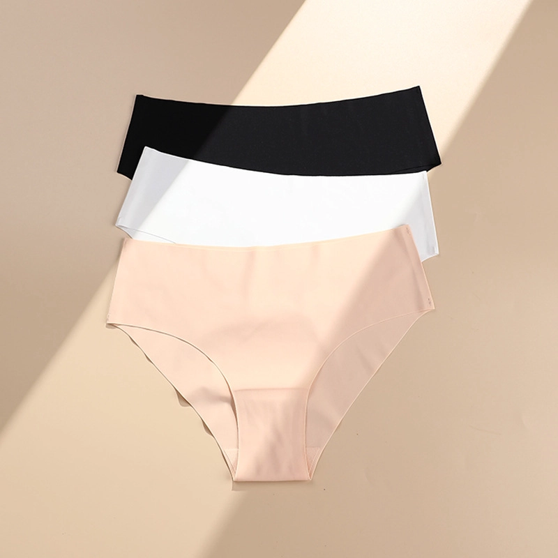 S-SHAPER Women Seamless Underwear Factory on Sell Middle Waisted Half Coverage No Show Panties
