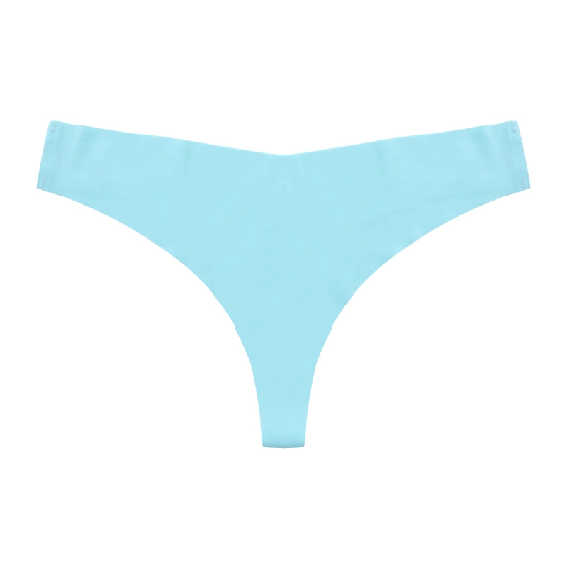 S-SHAPER Women Seamless Thongs Wholesales Low Waist Ice Silk Panties No Show Underwear Hot Sale