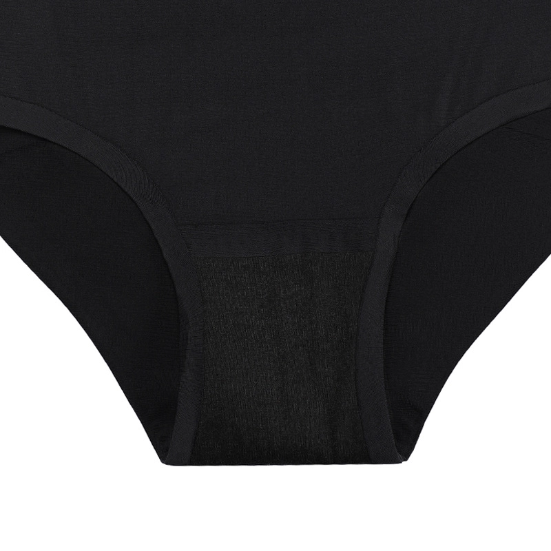 S-SHAPER Menstrual Period Underwear For Women High Waist Cotton Postpartum Ladies Briefs on Sale