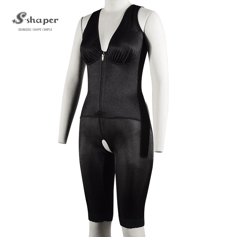 S-SHAPER Fajas Colombia Post Surgery Shapewear Capri Liposculpture Girdle Menyokong Pemindahan Lemak Shapewear Surgical