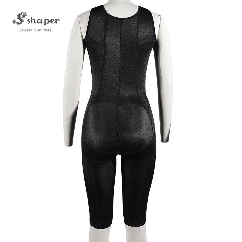 S-SHAPER Fajas Colombia Post Surgery Shapewear Capri Liposculpture Girdle Menyokong Pemindahan Lemak Shapewear Surgical
