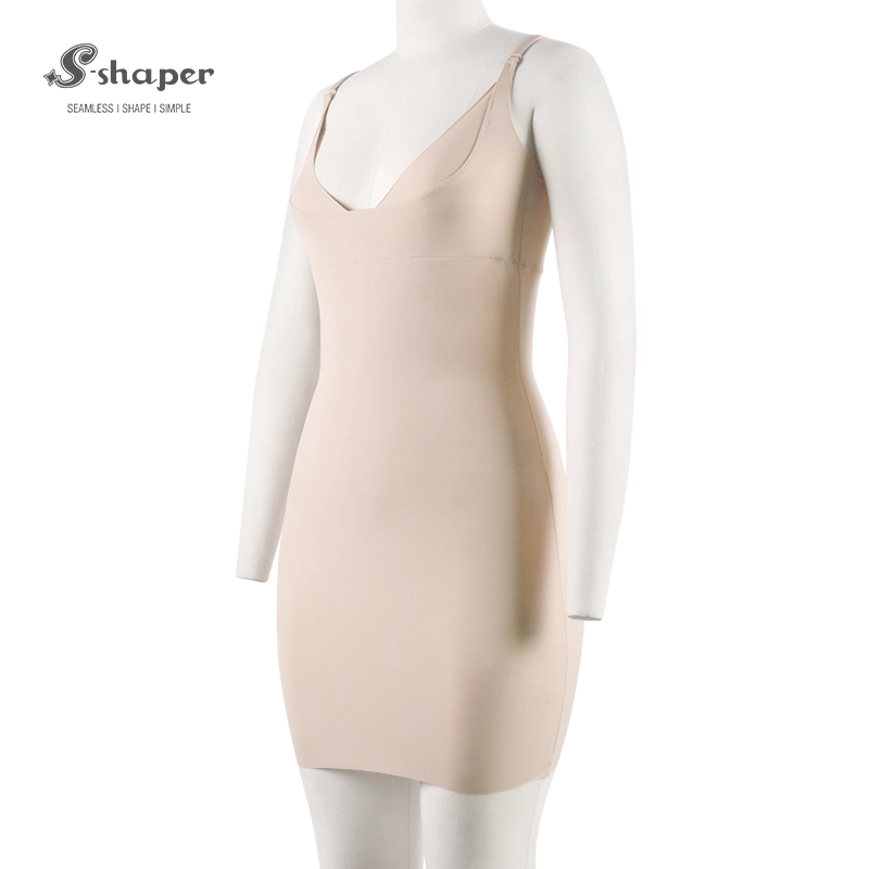 S-SHAPER Fajas الكولومبية بعد الجراحة ملابس داخلية زلة كاملة بطول الركبة فستان بروتيل دعم نقل الدهون ملابس داخلية جراحية