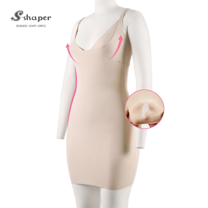S-SHAPER Fajas الكولومبية بعد الجراحة ملابس داخلية زلة كاملة بطول الركبة فستان بروتيل دعم نقل الدهون ملابس داخلية جراحية