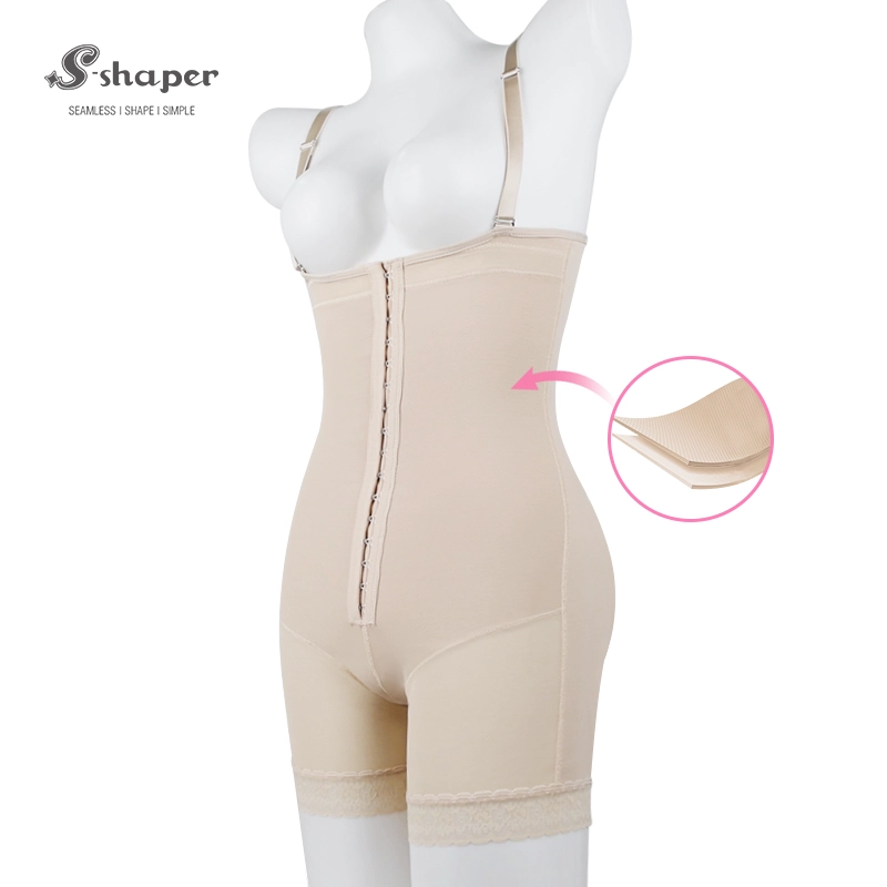 S-SHAPER Fajas Colombian Post Surgery Shapewear factory High Waist Bodysuit Support Fat Transfer Surgical Shapewear
