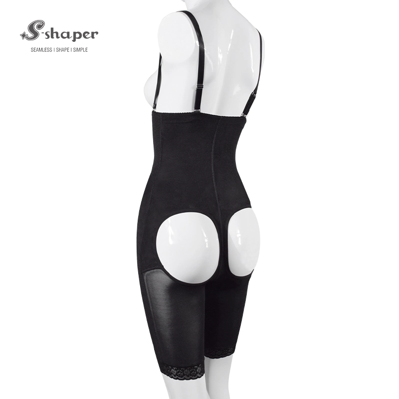 S-SHAPER Fajas Colombiano Post Surgery Shapewear Cintura alta Body Lifter Bodysuit Suporte do fabricante Transferência de gordura Shapewear cirúrgico