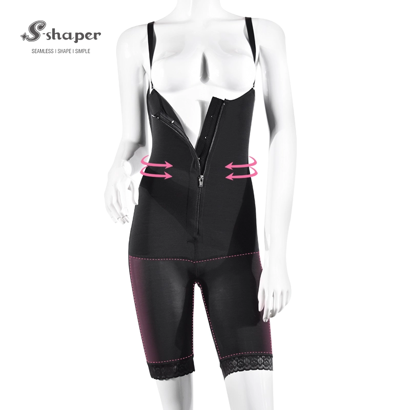 S-SHAPER Fajas Colombian Post Chirurgia Shapewear Produttore Open Butt Body Support Fat Transfer Chirurgico Shapewear