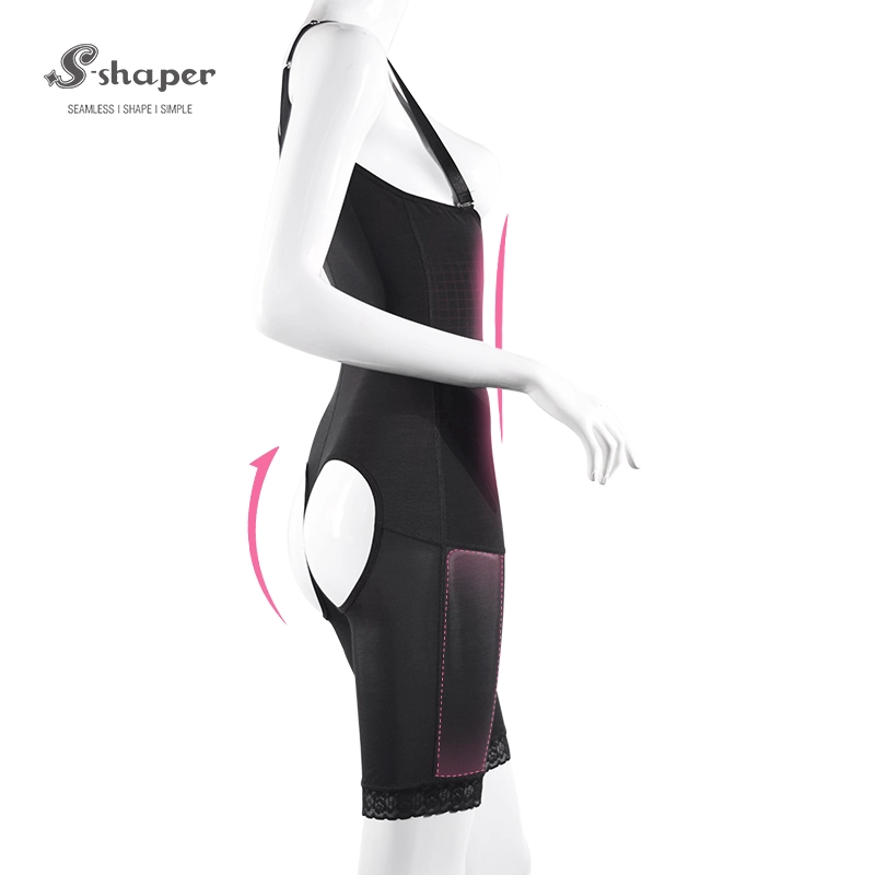 S-SHAPER Fajas Colombian Post Chirurgia Shapewear Produttore Open Butt Body Support Fat Transfer Chirurgico Shapewear