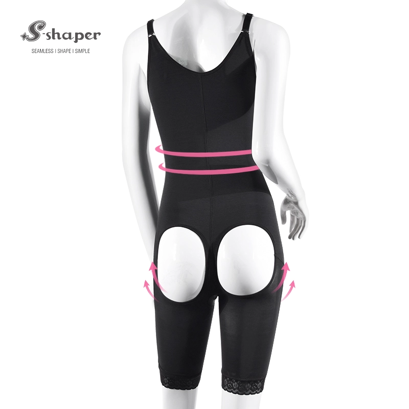 S-SHAPER Fajas Colombian Post Chirurgia Shapewear Produttore Open Butt Body Support Fat Transfer Chirurgico Shapewear