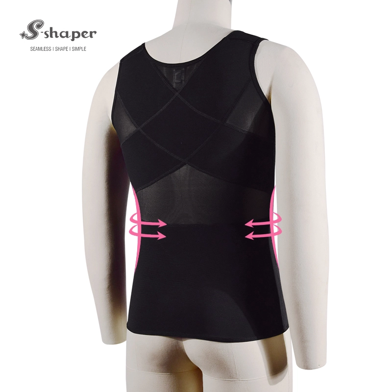 S-SHAPER Fajas colombiano pós-cirurgia apoio para as costas masculino colete suporte transferência de gordura fabricante de shapewear