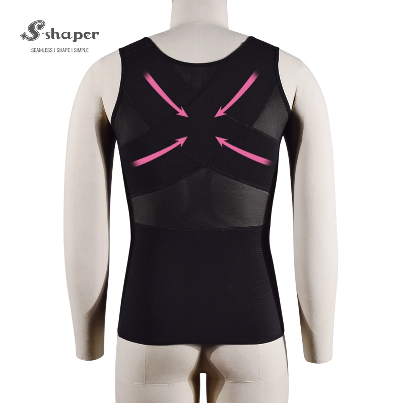 S-SHAPER Fajas colombiano pós-cirurgia apoio para as costas masculino colete suporte transferência de gordura fabricante de shapewear