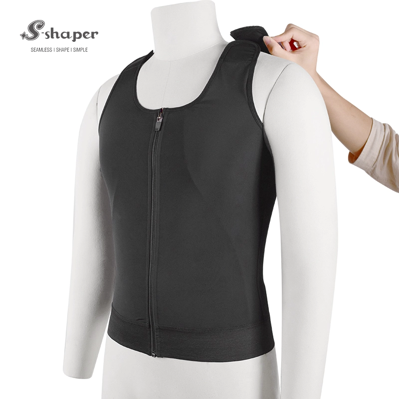 S-SHAPER Fajas الكولومبي بعد الجراحة مشد مشد مع سحاب أمامي يدعم نقل الدهون ملابس داخلية جراحية