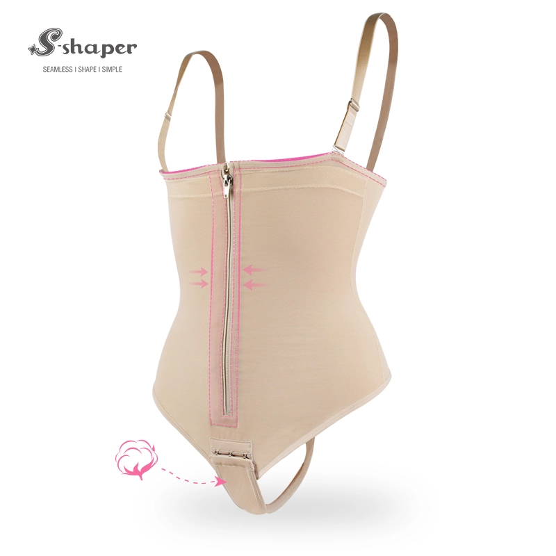 S-SHAPER Fajas Colombian Post Surgery Shapewear High Waist Sexy Bodysuit Support Fat Transfer Surgical Shapewear