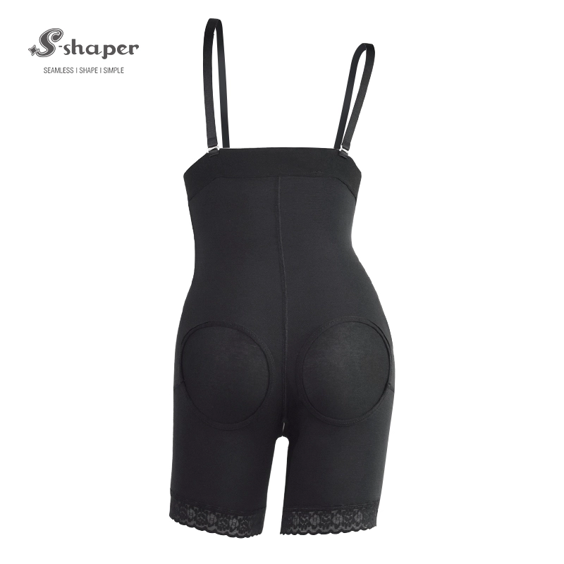 S-SHAPER Fajas Columbian Post Surgery Lift Butt Bodysuit Support Fat Transfer Fajas quirúrgicas
