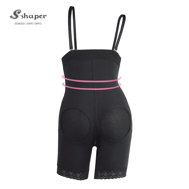 S-SHAPER Fajas Columbian Post Surgery Lift Butt Bodysuit Support Fat Transfer Fajas quirúrgicas