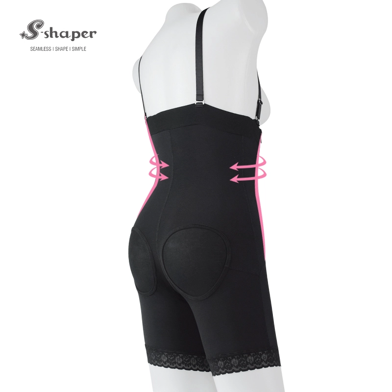 S-SHAPER Fajas Columbian Post Surgery Lift Butt Bodysuit Support Fat Transfer Fajas quirúrgicas