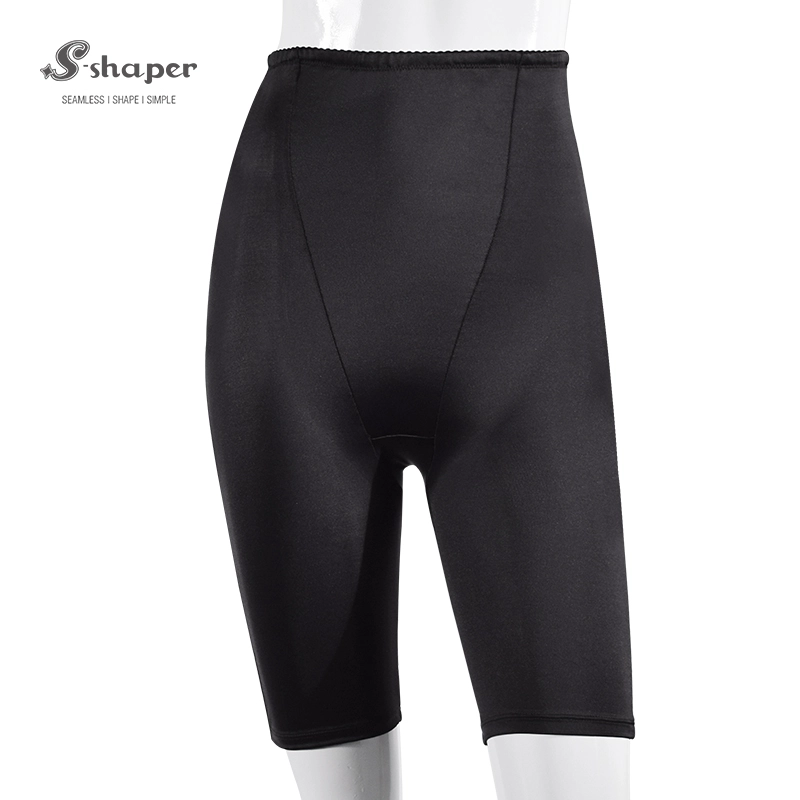 S-SHAPER Fajas Colombian Post Surgery Shapewear High Waist Compression Mid-thigh Capri Support Fat Transfer