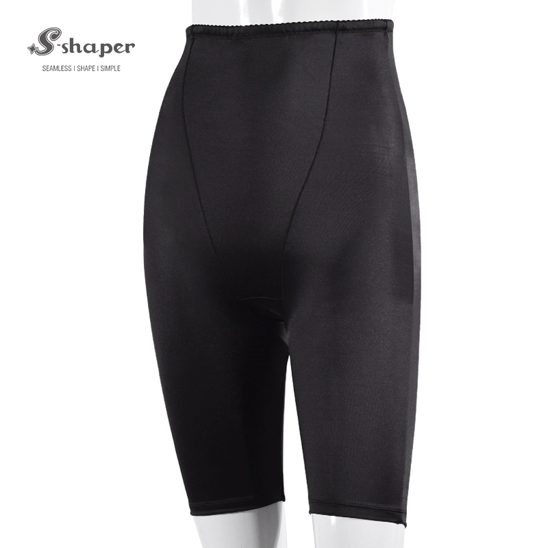 S-SHAPER Fajas Colombian Post Surgery Shapewear High Waist Compression Mid-thigh Capri Support Fat Transfer