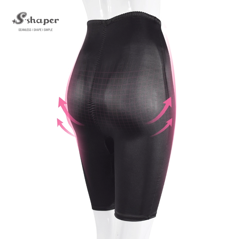 S-SHAPER Fajas Colombian Post Surgery Shapewear High Waist Compression Mid-thigh Capri Support Fat Transfer