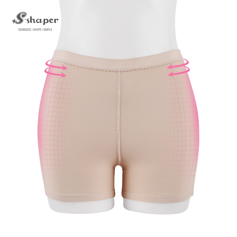 S-SAHPER Seamless Naked Feeling Collection High Waisted Lift Butt Shapewear Support Fat Transfer Shorts