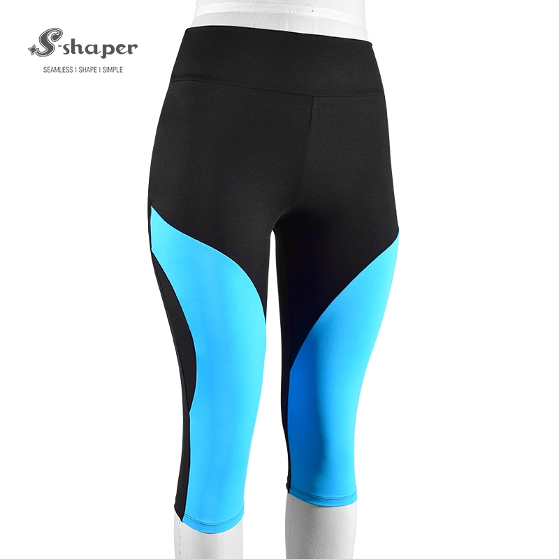 S-SHAPER Seamless Naked Feeling Collection Talle alto Levantamiento de glúteos Yoga Medio muslo Capri Soporte Transferencia de grasa