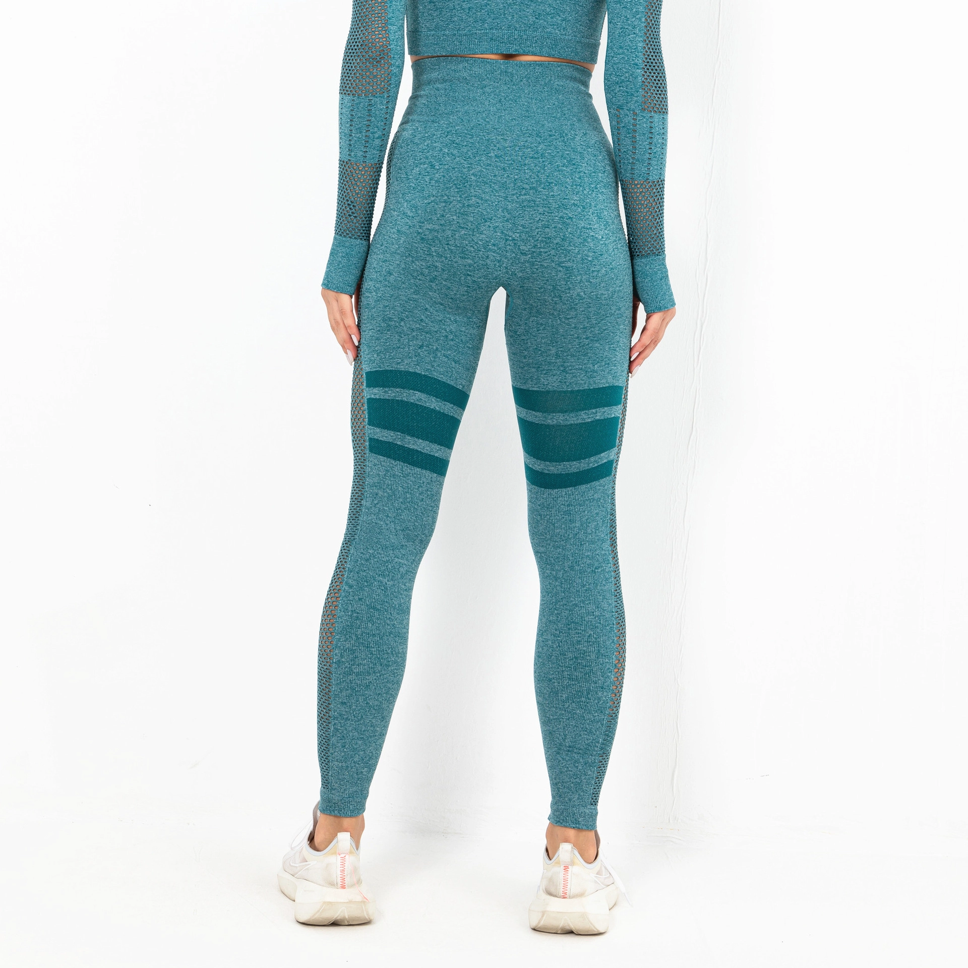 S-SHAPER Pantaloni da Yoga Senza Cuciture da Donna Vita Alta Controllo della Pancia Legging Yoga Traspirante Traspirante Culotte da Donna Sollevamento Yoga Allenamento Legging