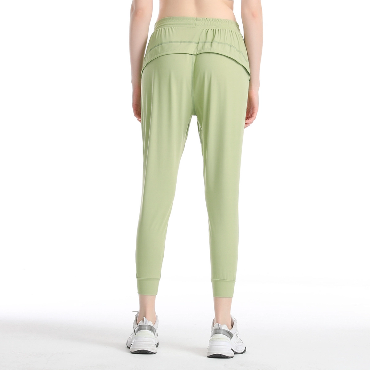 S-SHAPER Feminina Causal Cintura Alta Yoga Treino Ativo Fornecedor Calça Longa Sem Costura Correr Legging Respirável com Bolsos