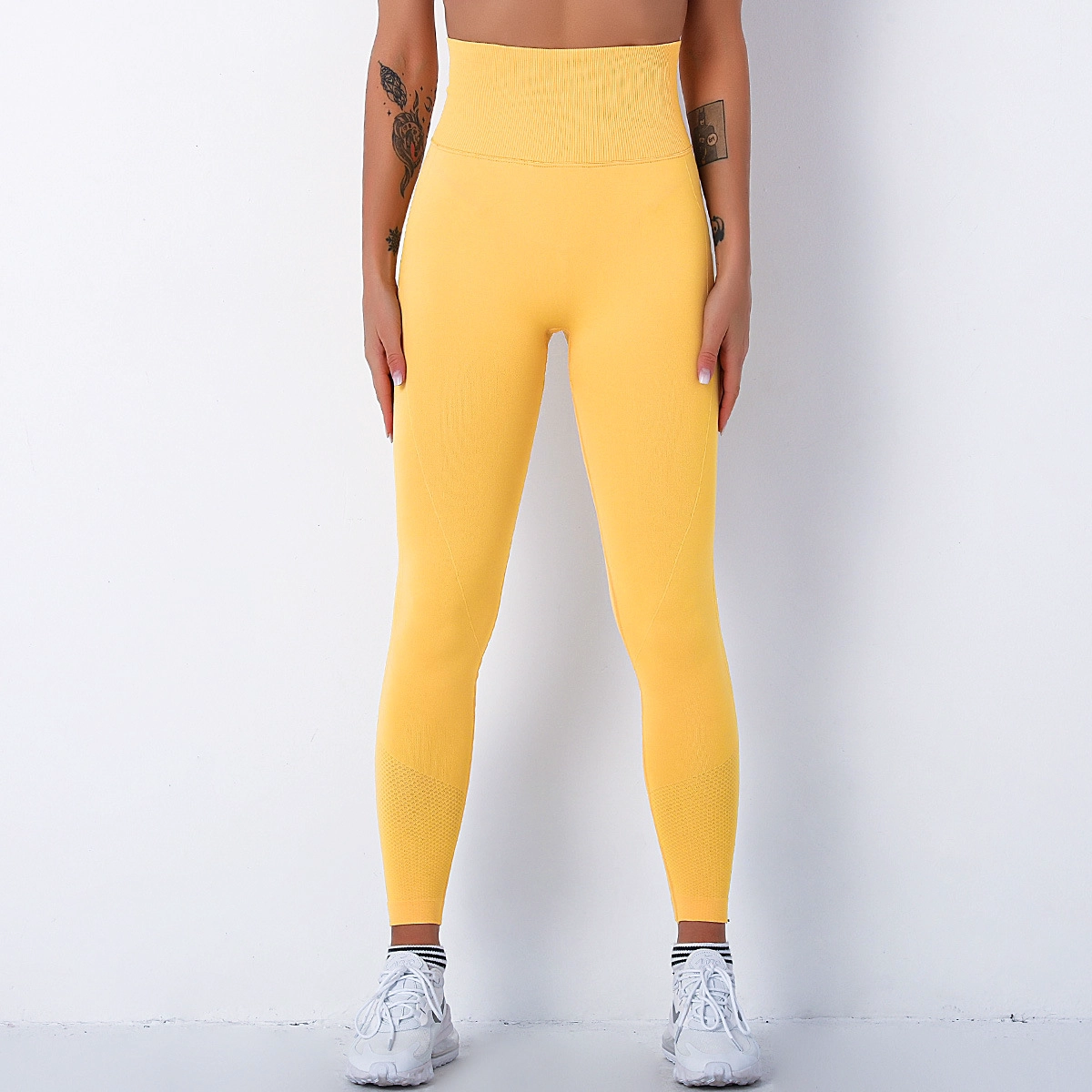 S-SHAPER Trainingsleggings mit hoher Taille für Frauen, Kompression, Bauchkontrolle, Hintern, die weiche, nahtlose Yogahosen anhebt