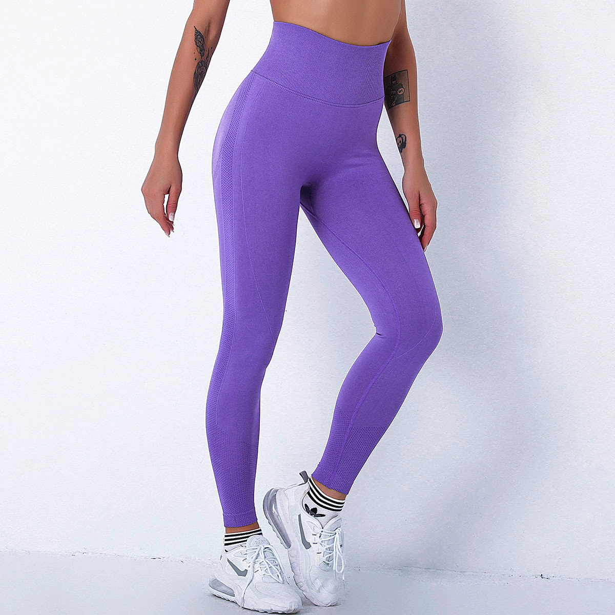 S-SHAPER Trainingsleggings mit hoher Taille für Frauen, Kompression, Bauchkontrolle, Hintern, die weiche, nahtlose Yogahosen anhebt