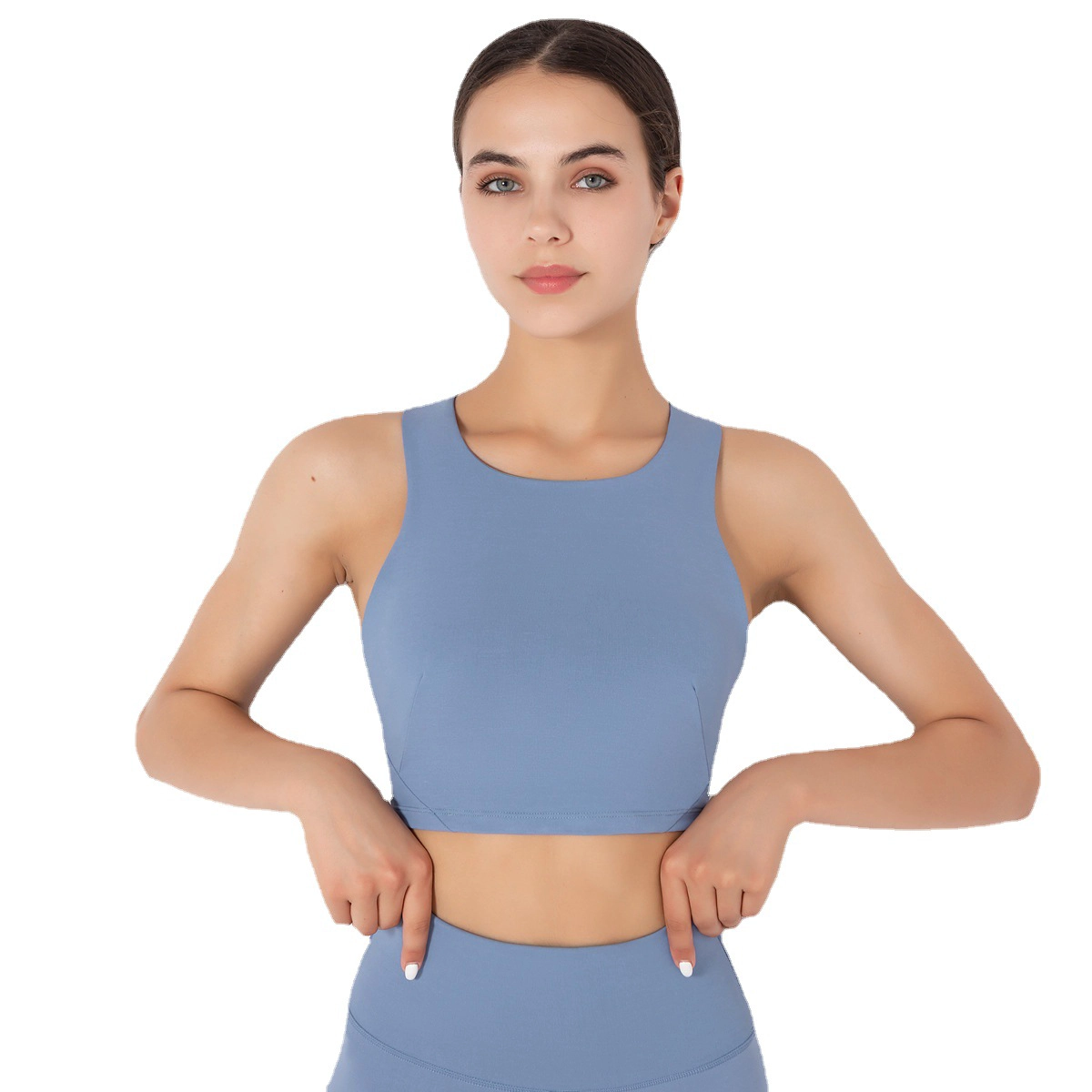 S-SHAPER Wanita Seamless Cross Back Sports Bra Top Sokongan Push Up Sports Bra Wanita Atasan Latihan Bra Yoga Kalis Kejutan