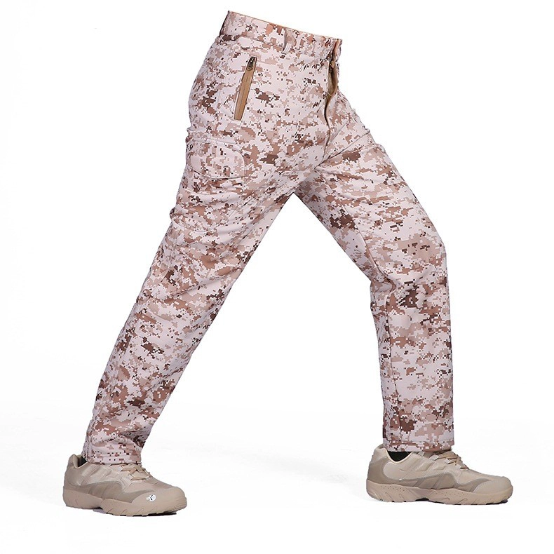 S-SHAPER Vintage Paratrooper Fatigue Pants Vintage Cargo Pants Camo Cargo Pants for Men Outdoor Pants