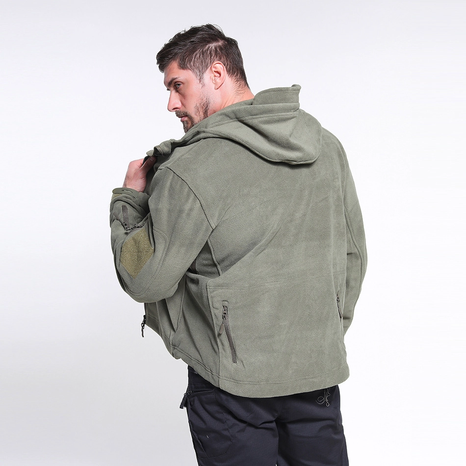 S-SHAPER Men's Full-Zip Soft Shell Winter Jacket Supplier, Waterproof Fleece Lined Athletic Jacket, Outdoor Sport Windproof Jackets