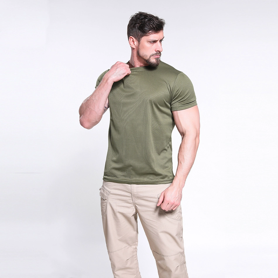 S-SHAPER Mens 위장 반팔 운동 셔츠 티셔츠 피트니스 Crewneck 티셔츠 제조업체