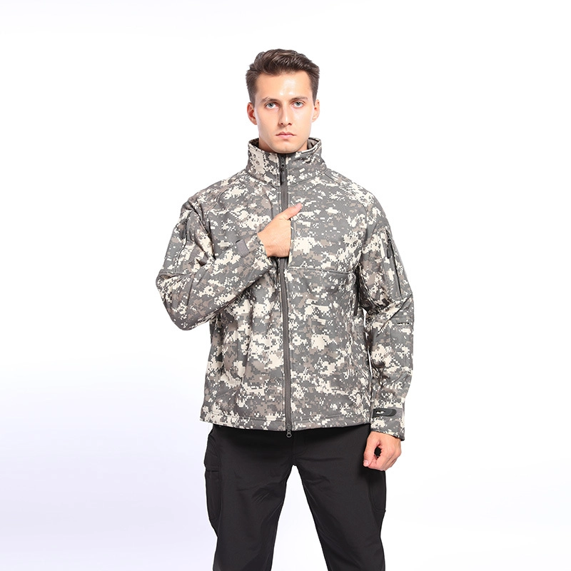 S-SHAPER Men's Hoodie Fleece Jacket Zip-Pockets Warm Winter Jacket Outdoor Jacket Manufacturer