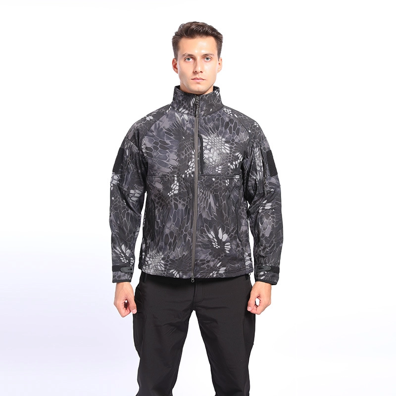 S-SHAPER Men's Hoodie Fleece Jacket Zip-Pockets Warm Winter Jacket Outdoor Jacket Manufacturer