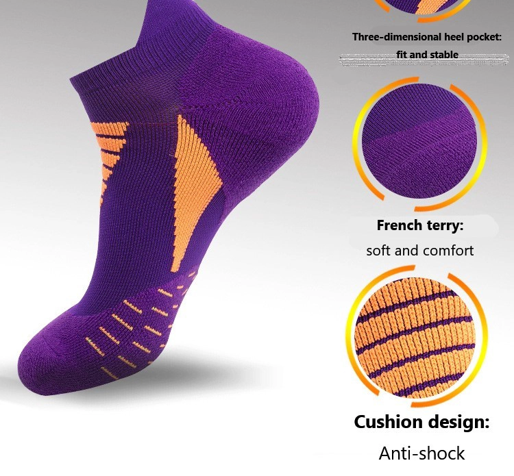 S-SHAPER Running Basketball Sport Outdoor Low Cut Calzini ad asciugatura rapida per uomo donna fornitore