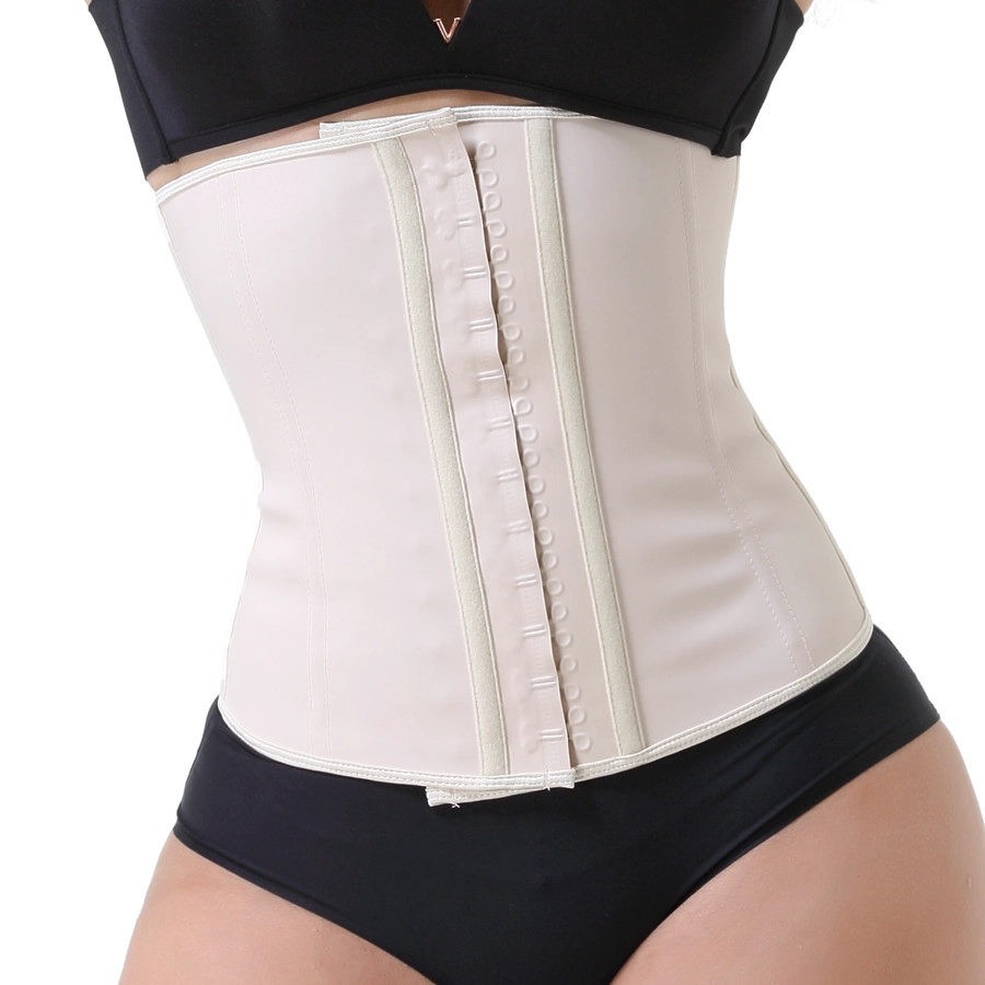 S-SHAPER Mujer Latex 9 Bones Body Shaper Cintura Cincher Fabricante