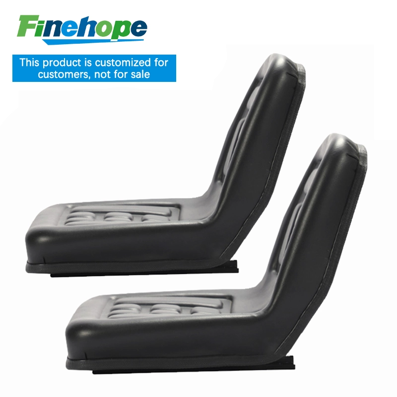 China Skid Steer Loader Air Suspension Driver PU Polyurethane Mower Tractor Lawn Garden Forklift Truck Driver Seat China Manufacturer manufacturer
