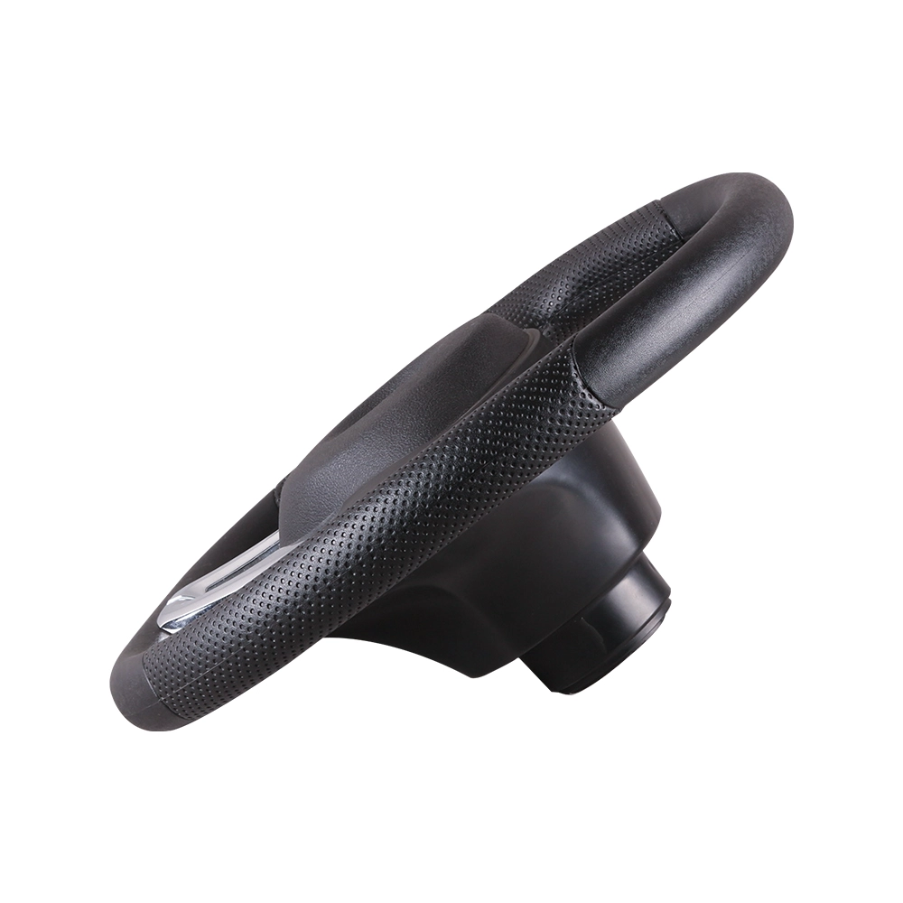 customize PU Polyurethane steering wheel China Manufacturer Classic Durable Spare Parts with Perforated Leather water proof producer