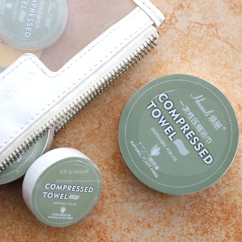 Travel Disposable Compression Towel Non-Woven Compressed Magic Wash Towe