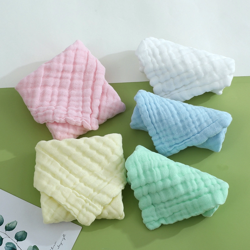 100% Cotton Baby Muslin Washcloths Newborn Baby Face Towel Muslin Burp Cloths - COPY - 0j8liv